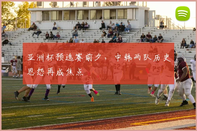 亚洲杯预选赛前夕，中韩两队历史恩怨再成焦点